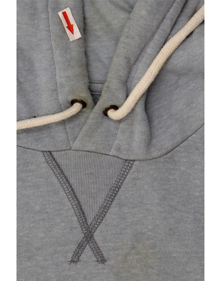 Gap Jersey con capucha para hombre, talla grande, algodón azul