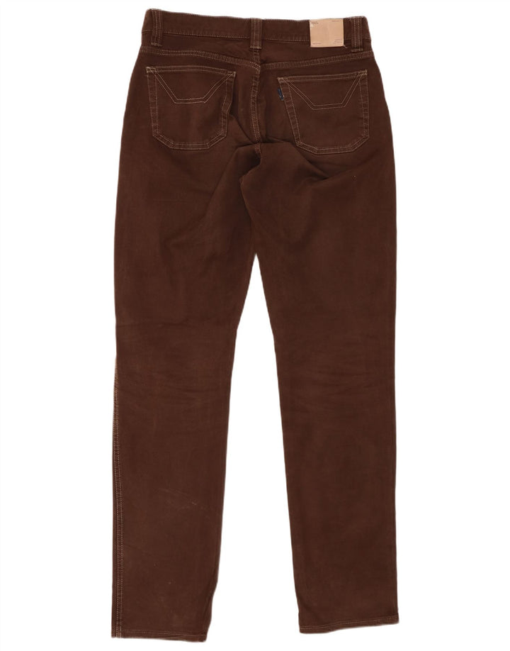 JECKERSON Pantalones casuales delgados para hombre W32 L34 Algodón marrón