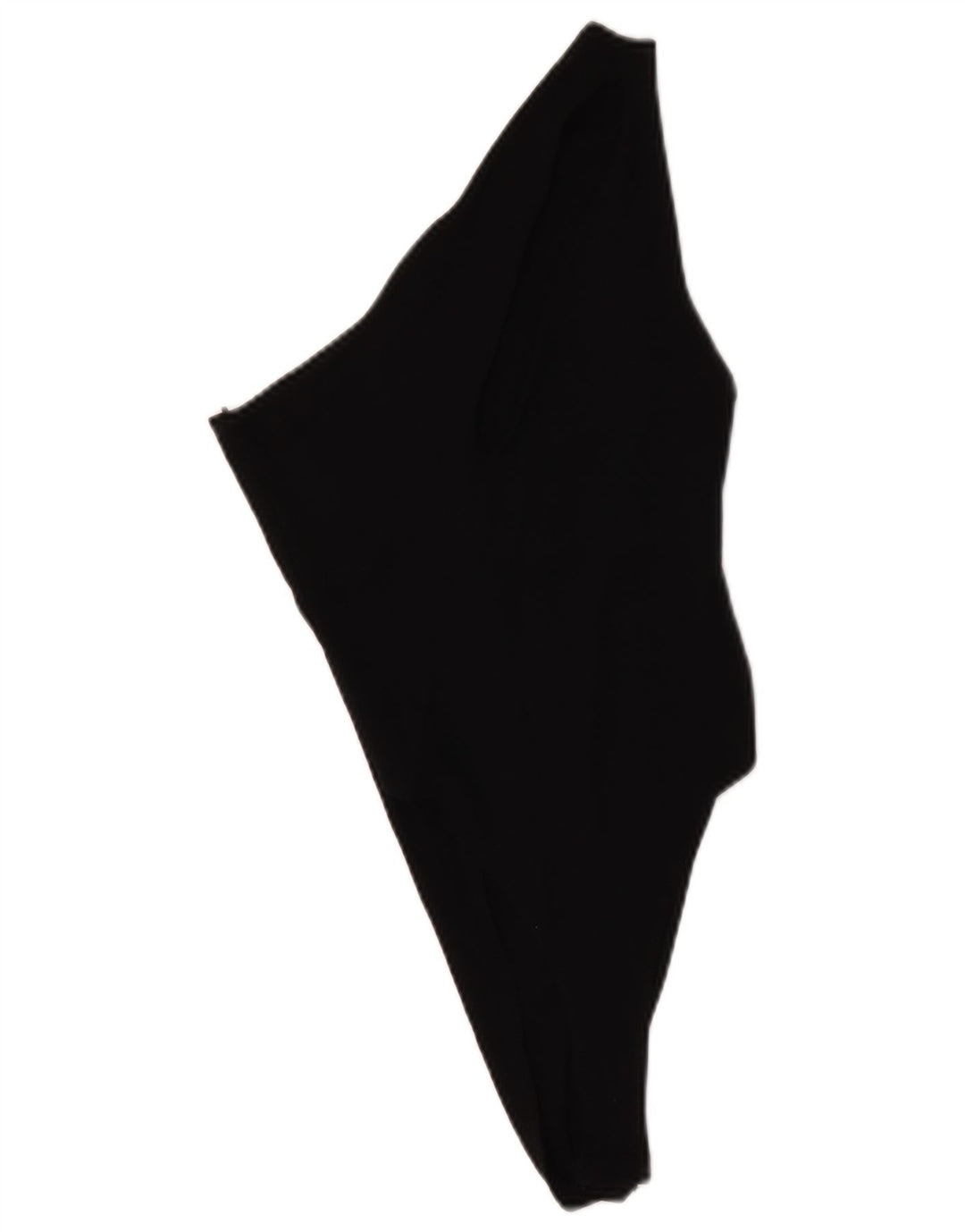 Zara Body De Un Hombro Para Mujer UK 42 Mediano Algodón Negro