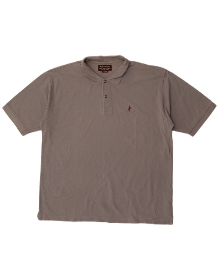 Marlboro Classics Polo Hombre XL Gris Algodón