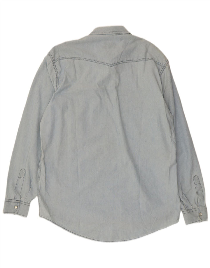 Camisa vaquera Levi's para hombre de algodón azul grande