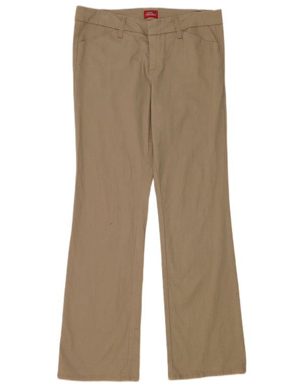 Dickies Pantalones casuales con corte de bota para mujer US 13 Large W32 L31 Algodón beige