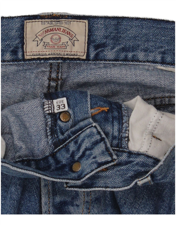 Vaqueros Armani Hombre Rectos W33 L34 Azul