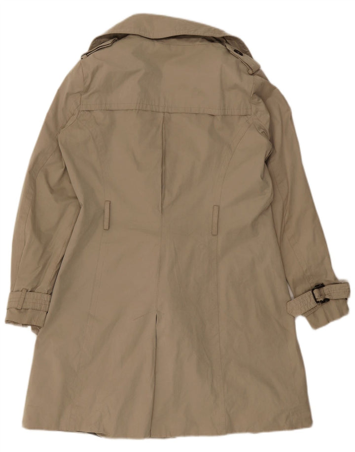 Zara Mujer Gabardina Reino Unido 46 Grande Beige