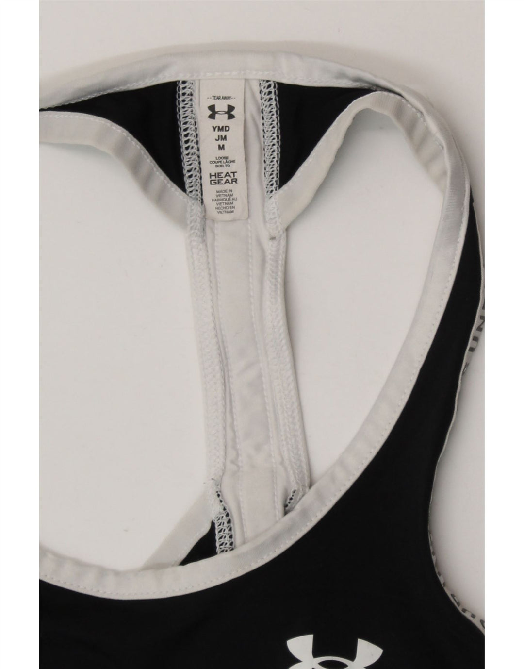 Under Armour Camiseta sin mangas gráfica para mujer UK 12 Mediano Negro Poliéster