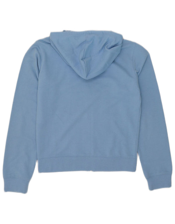 Reebok Sudadera con capucha y cremallera para mujer UK 10 Small Azul Poliéster