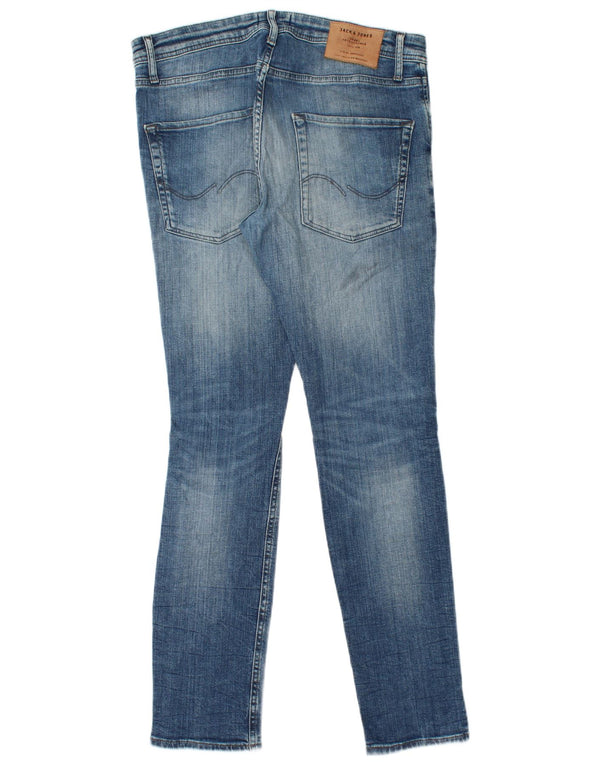 Jack & Jones Vaqueros slim GLENN para hombre W33 L32 Azul
