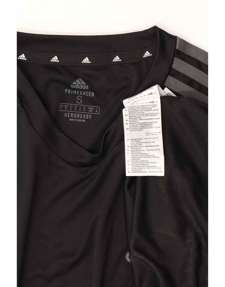 Adidas Hombre Aeroready Camiseta Top Pequeño Poliéster Negro