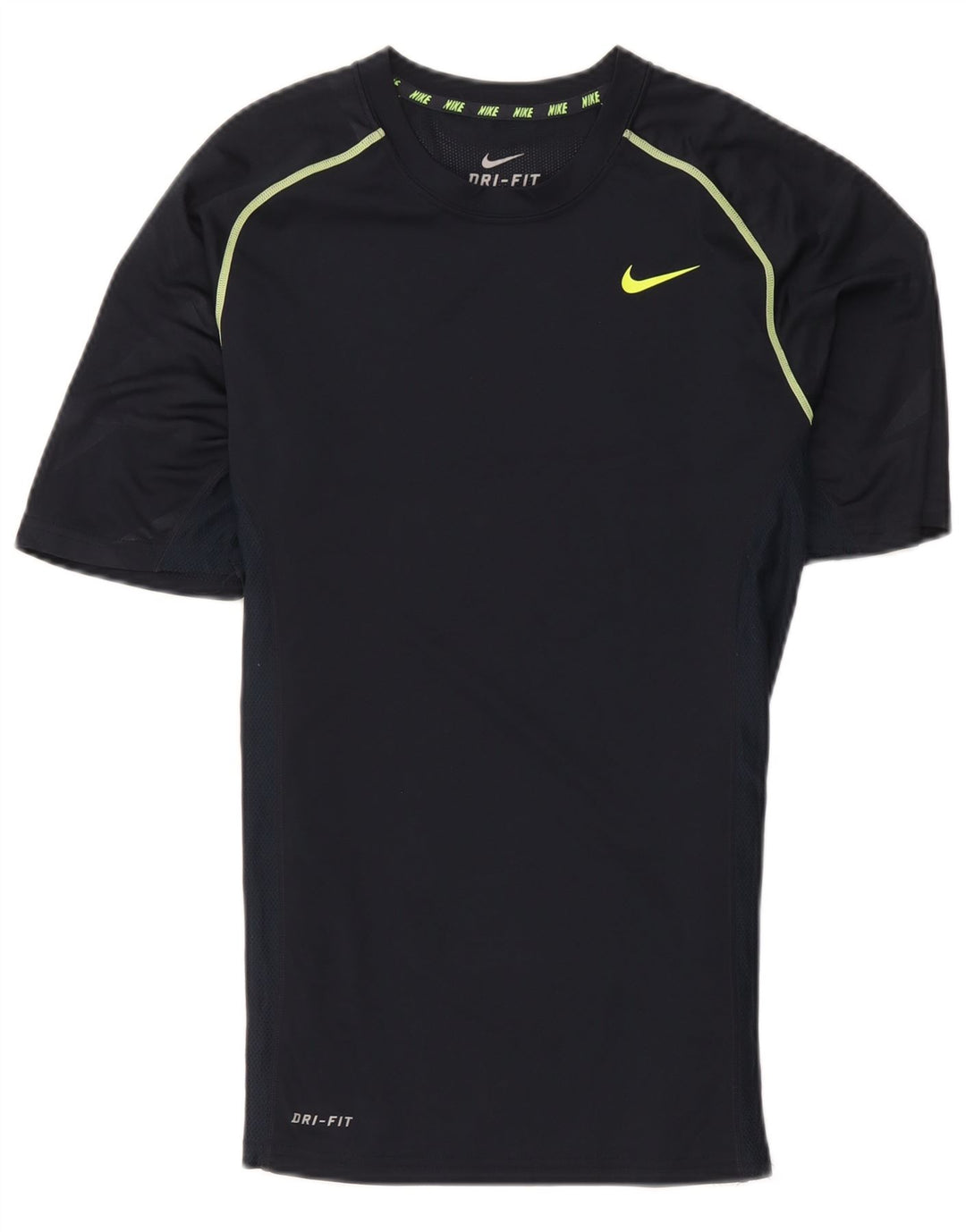 Camiseta Nike Dri Fit para hombre Top Small Azul marino Poliéster