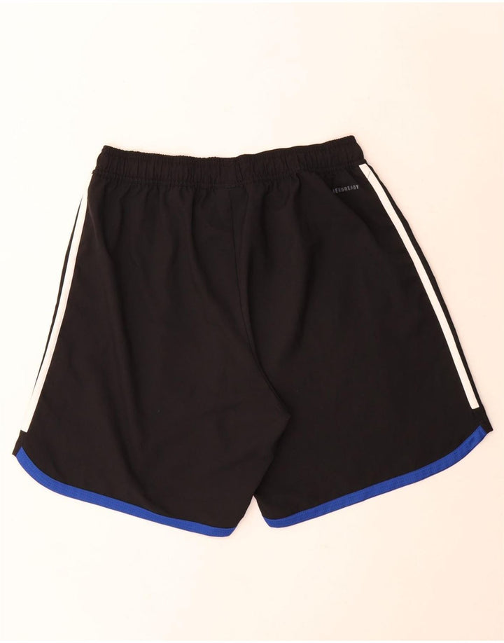 Adidas Mens Aeroready Graphic Sport Shorts Grande Poliéster Negro