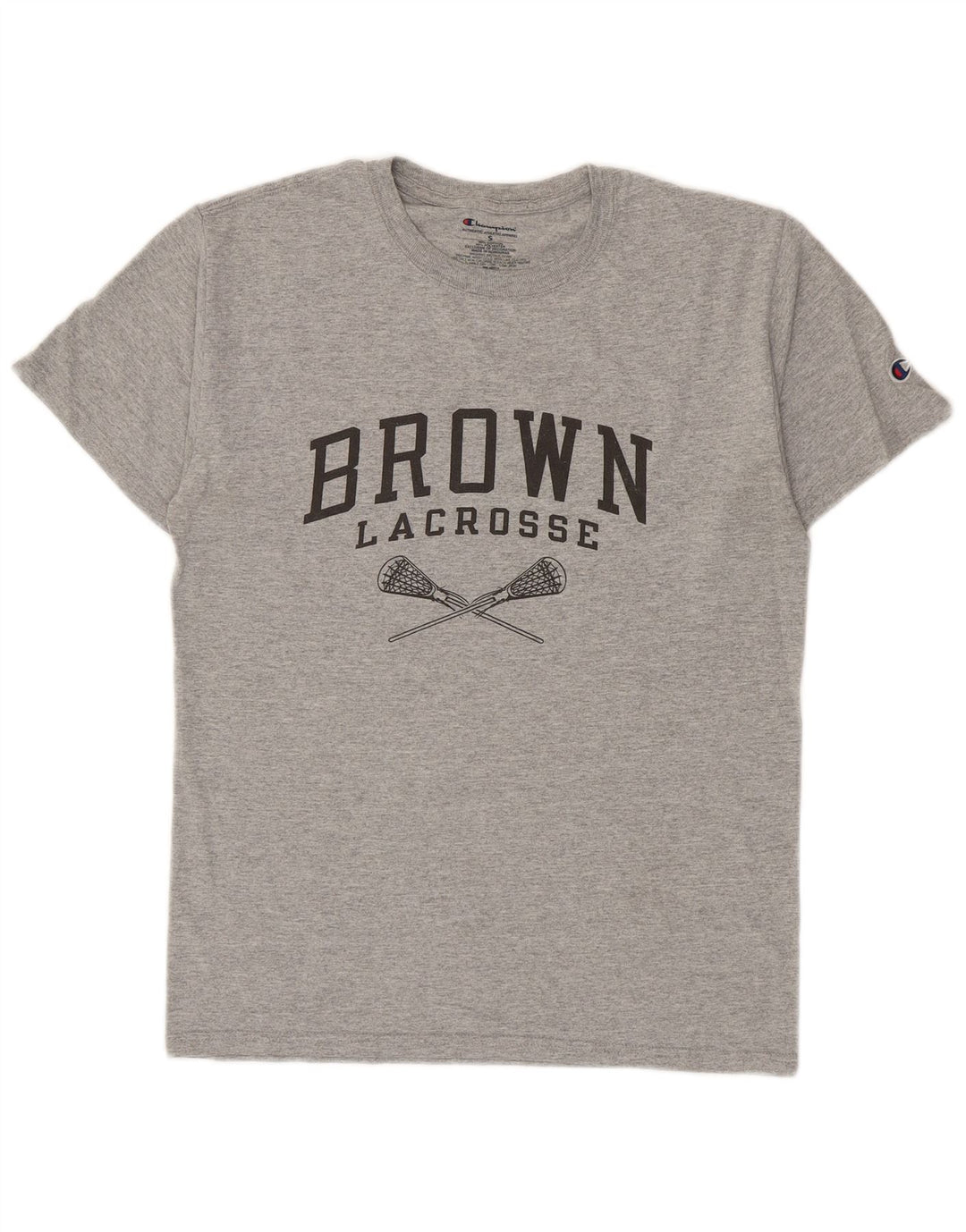 Champion Camiseta Gráfica para Hombre Top Small Gris Algodón