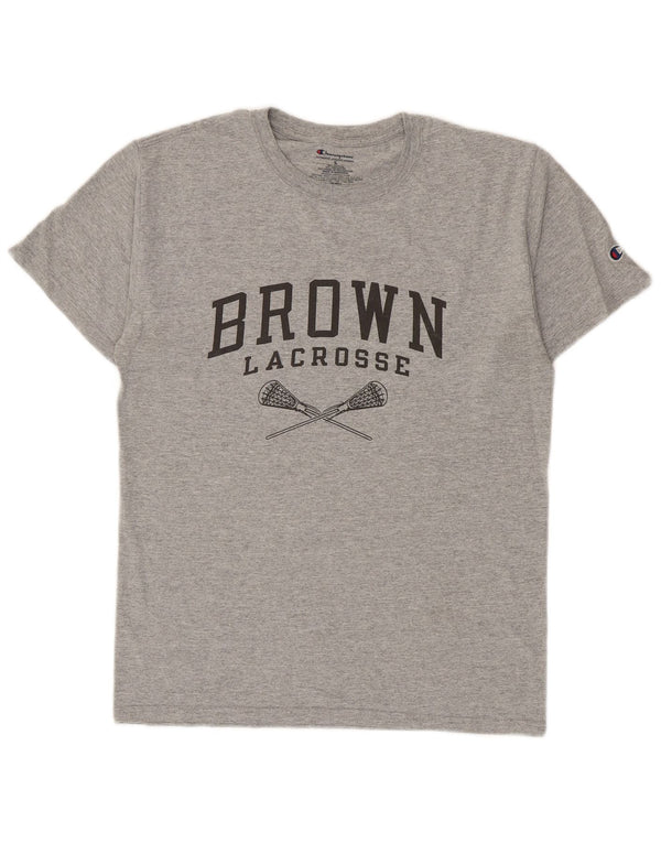 Champion Camiseta Gráfica para Hombre Top Small Gris Algodón