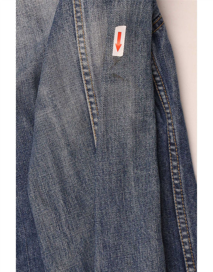 Levi's Chaqueta vaquera con lavado ácido para hombre UK 38 Clásico de algodón azul medio