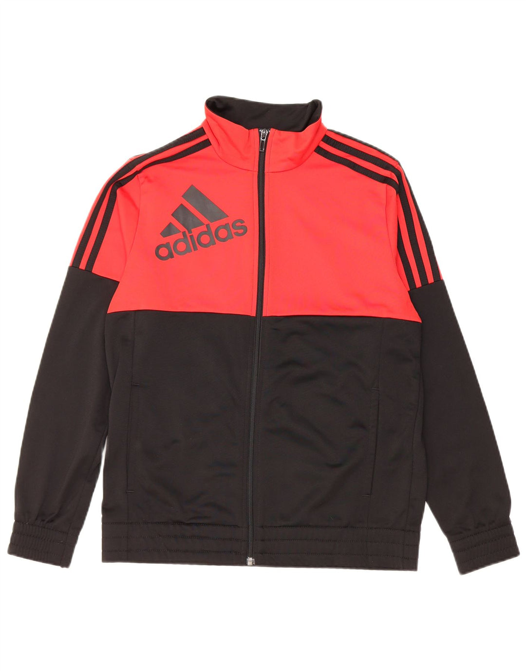 ADIDAS Chaqueta de chándal con gráfico para niños 13-14 años Bloque de color negro