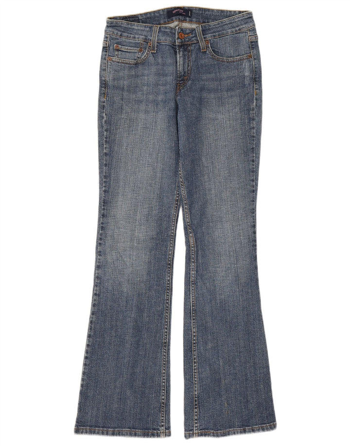 LEVI'S Jeans 518 Super Low Bootcut para mujer US 5 Medium W28 L31 Algodón azul