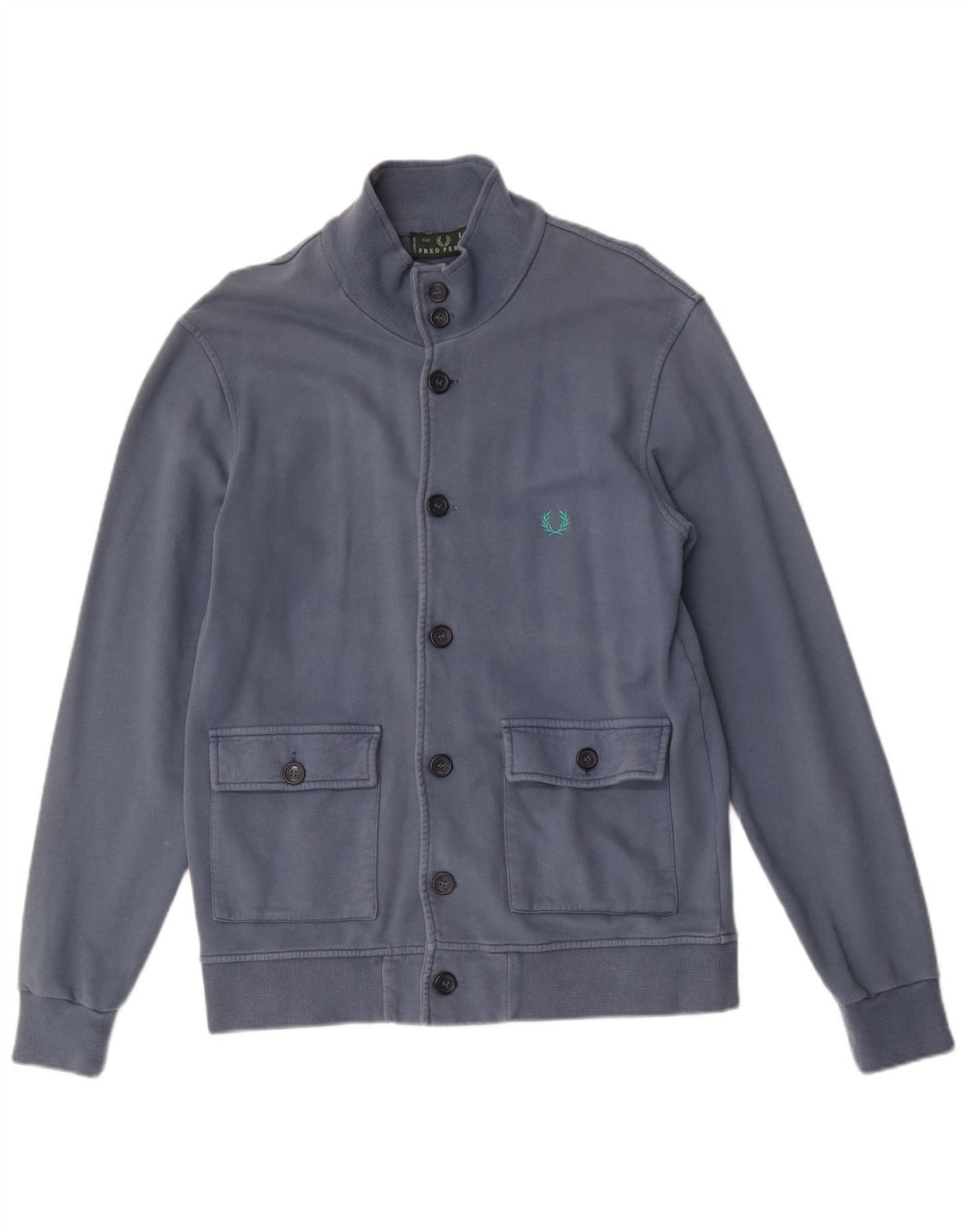Fred Perry Chaqueta De Chándal Para Hombre Azul Grande