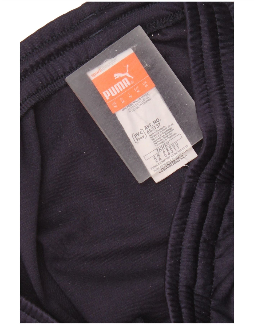 Pantalón De Chándal Puma Hombre Azul Marino Medio Poliéster