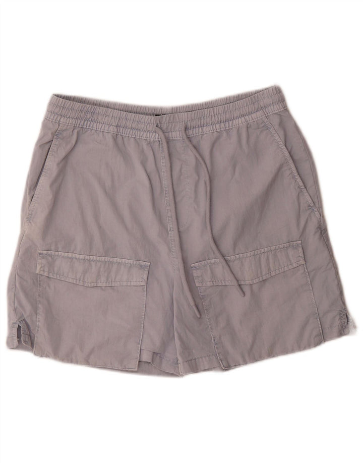 Zara Hombre Shorts Cargo Medianos W31 Algodón Gris
