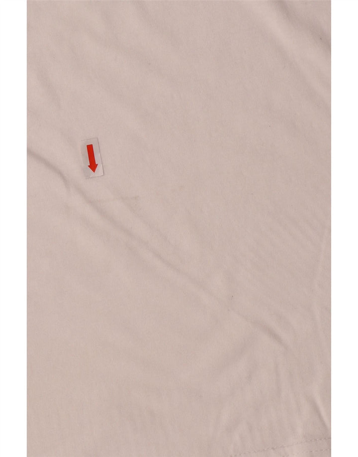 Volcom Camiseta gráfica de corte moderno para hombre Top mediano de algodón blanco