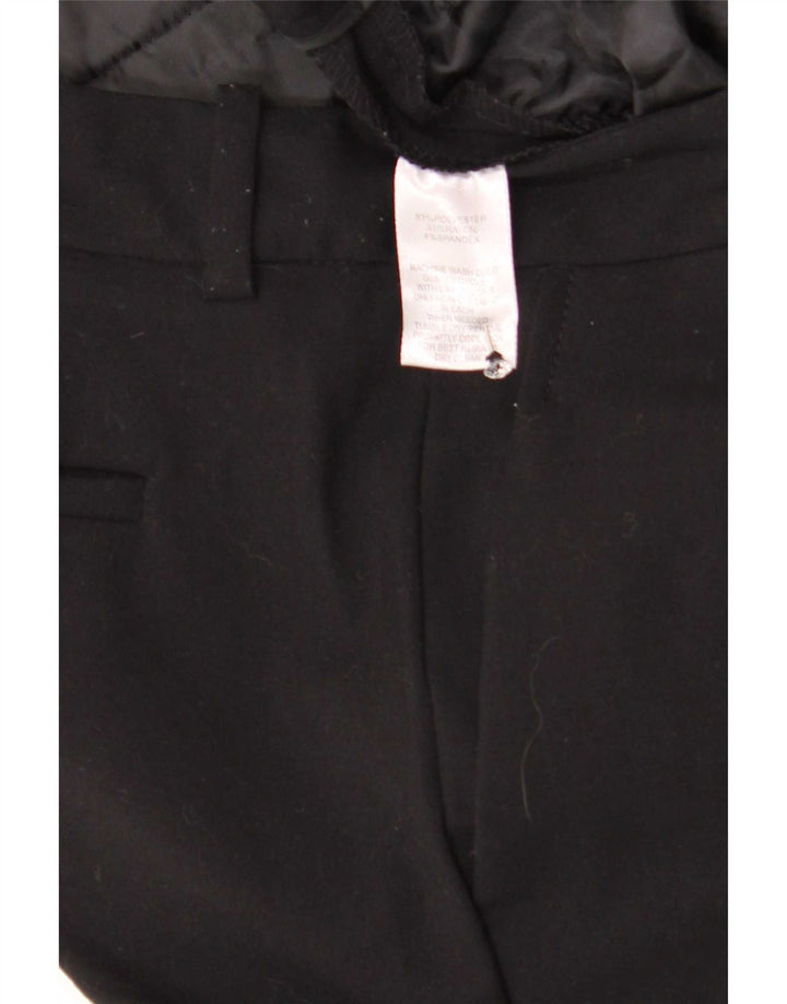 Pantalones de traje con corte de bota para mujer Calvin Klein W32 L30 Poliéster negro