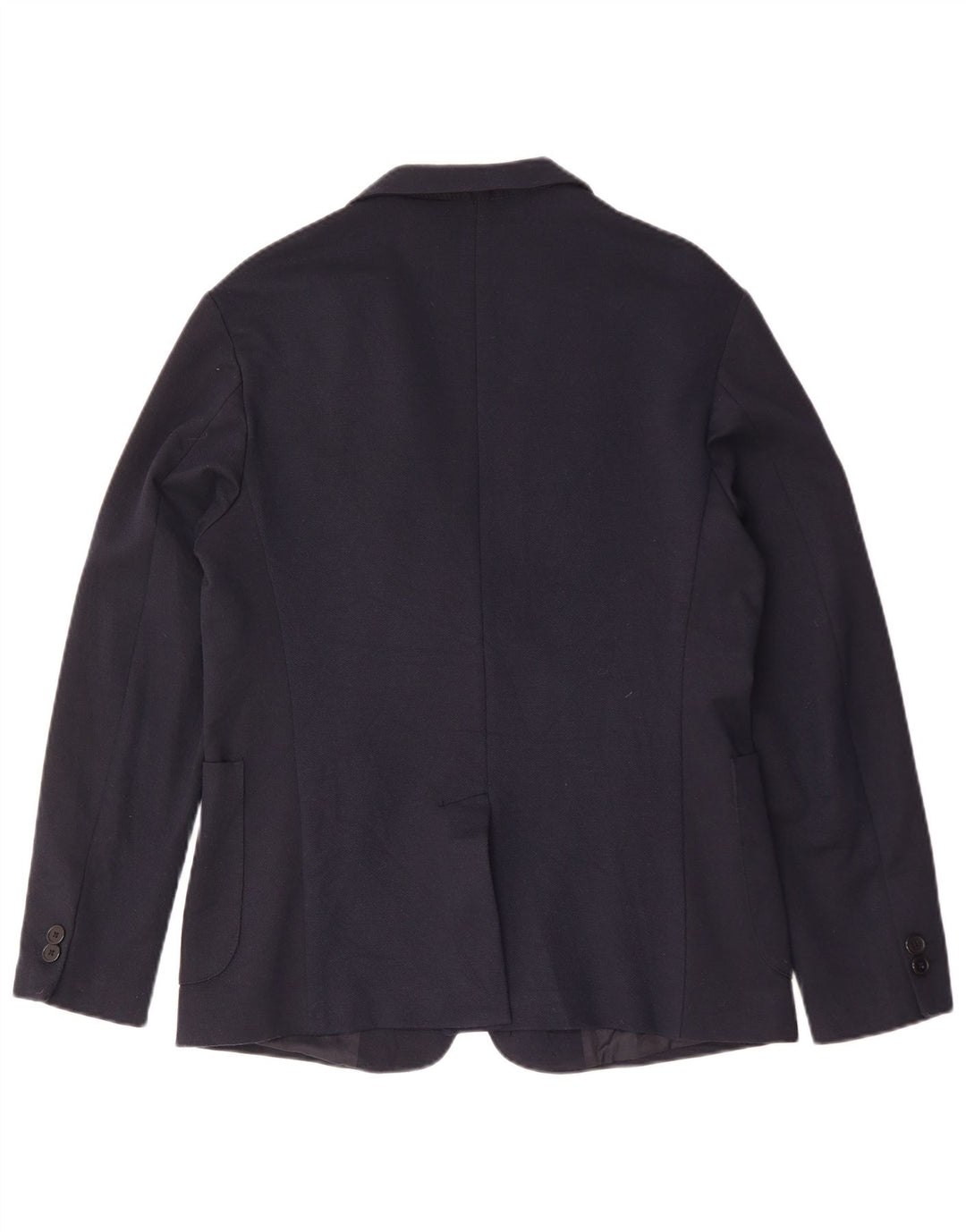 Zara Chaqueta Blazer De 2 Botones Para Hombre UK 40 Large Azul Marino