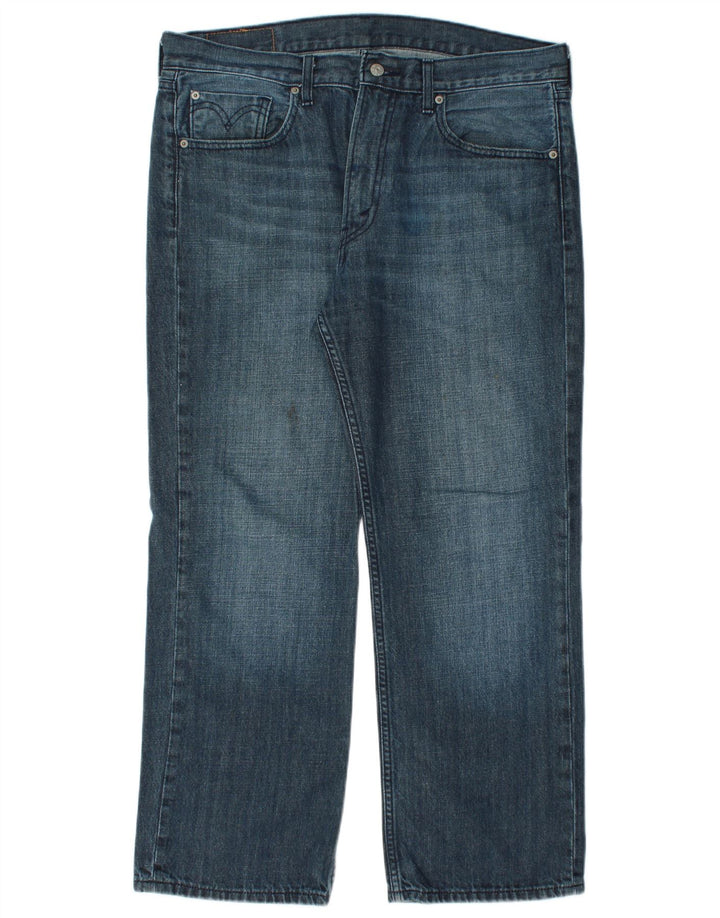LEVI'S Jeans rectos 506 para hombre W36 L28 Algodón azul