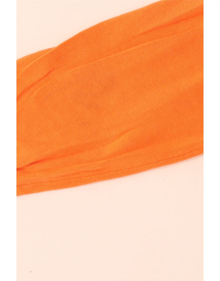 Henry Cottons Jersey de Cuello Redondo para Hombre de algodón Naranja Medio