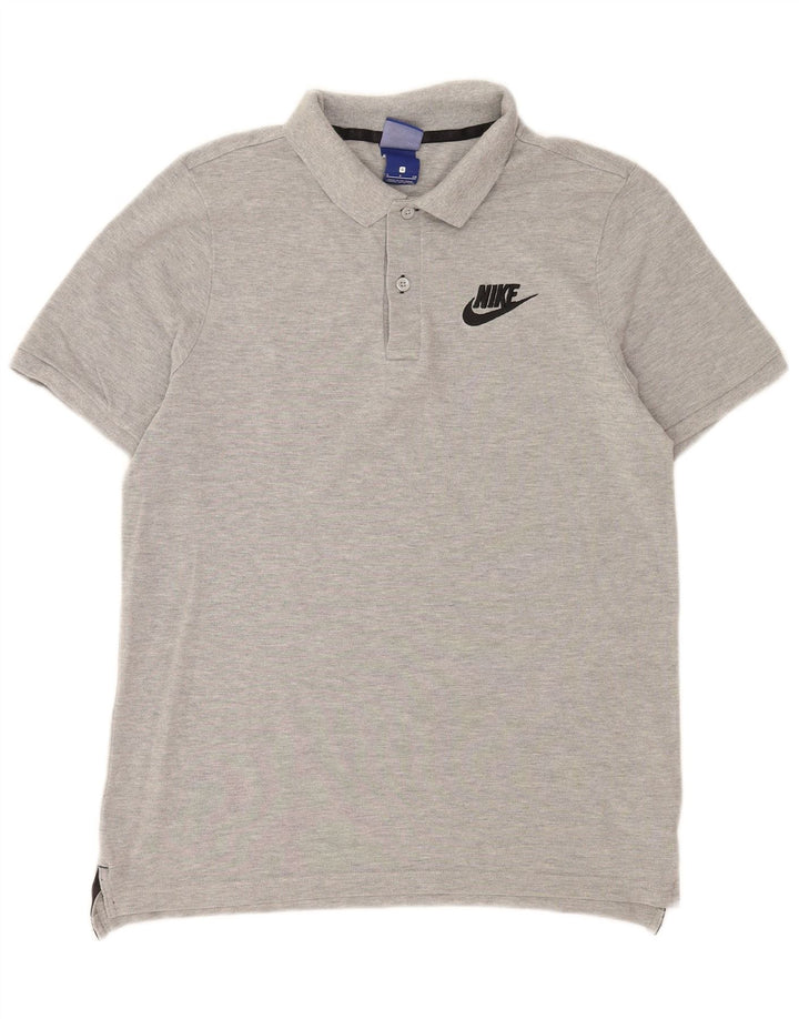 Polo Nike Hombre Pequeño Algodón Gris