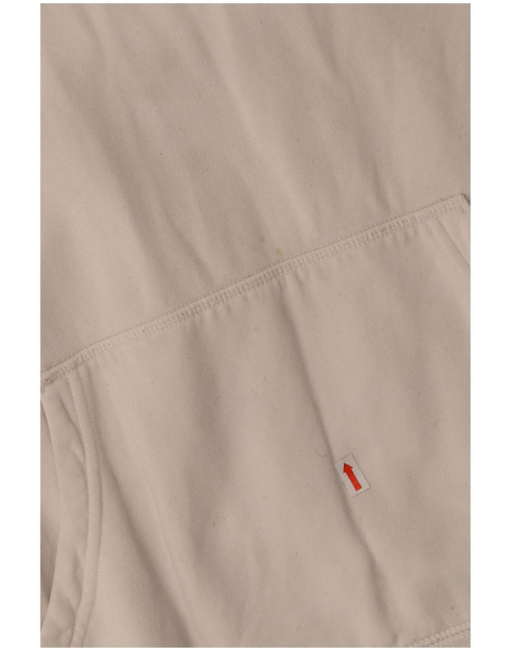 NIKE Sudadera con capucha gráfica para hombre, jersey de algodón blanco mediano