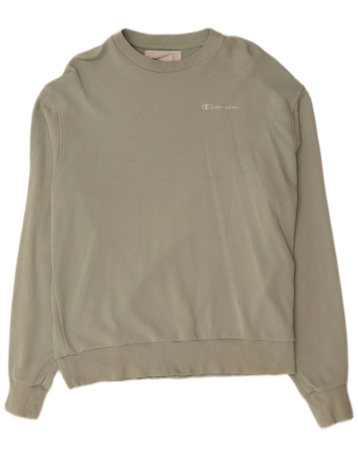 Champion Sudadera Jumper Verde Medio Algodón