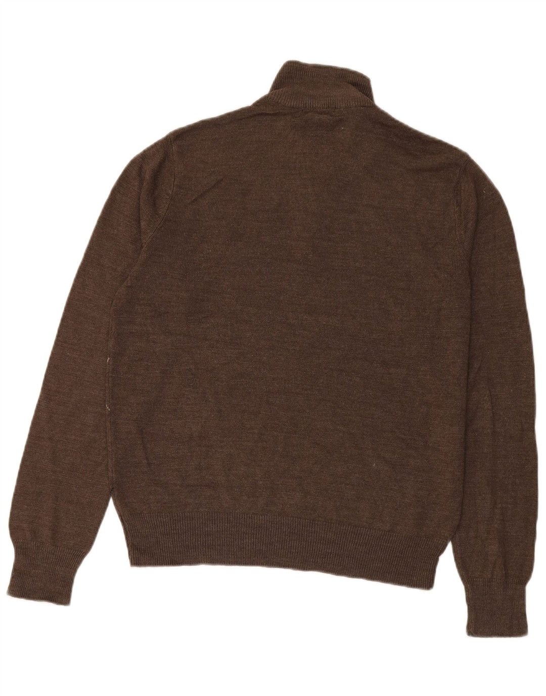 Dockers Jersey De Cuello Con Cremallera Para Hombre Pequeño Marrón Argyle/Diamante Acrílico