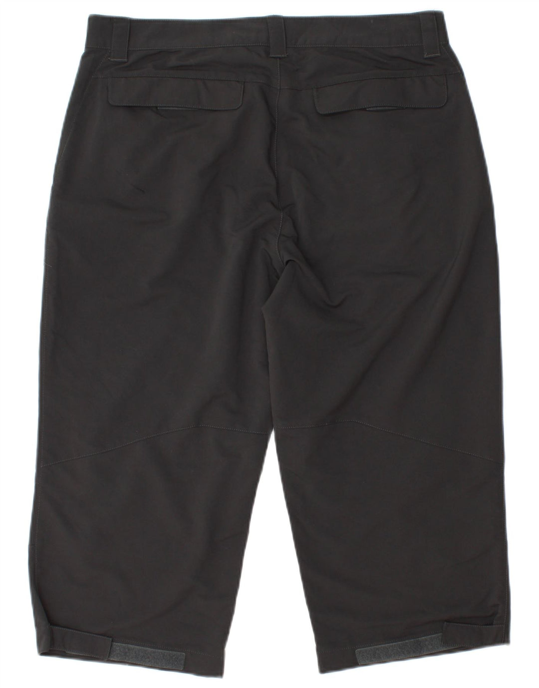 JACK WOLFSKIN Bermudas cargo para hombre W33 Poliéster negro mediano