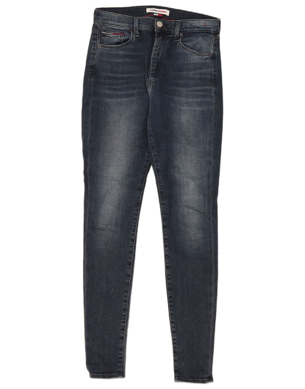 Vaqueros Tommy Hilfiger Sylvia de talle alto y súper ajustados para mujer W29 L32 Azul