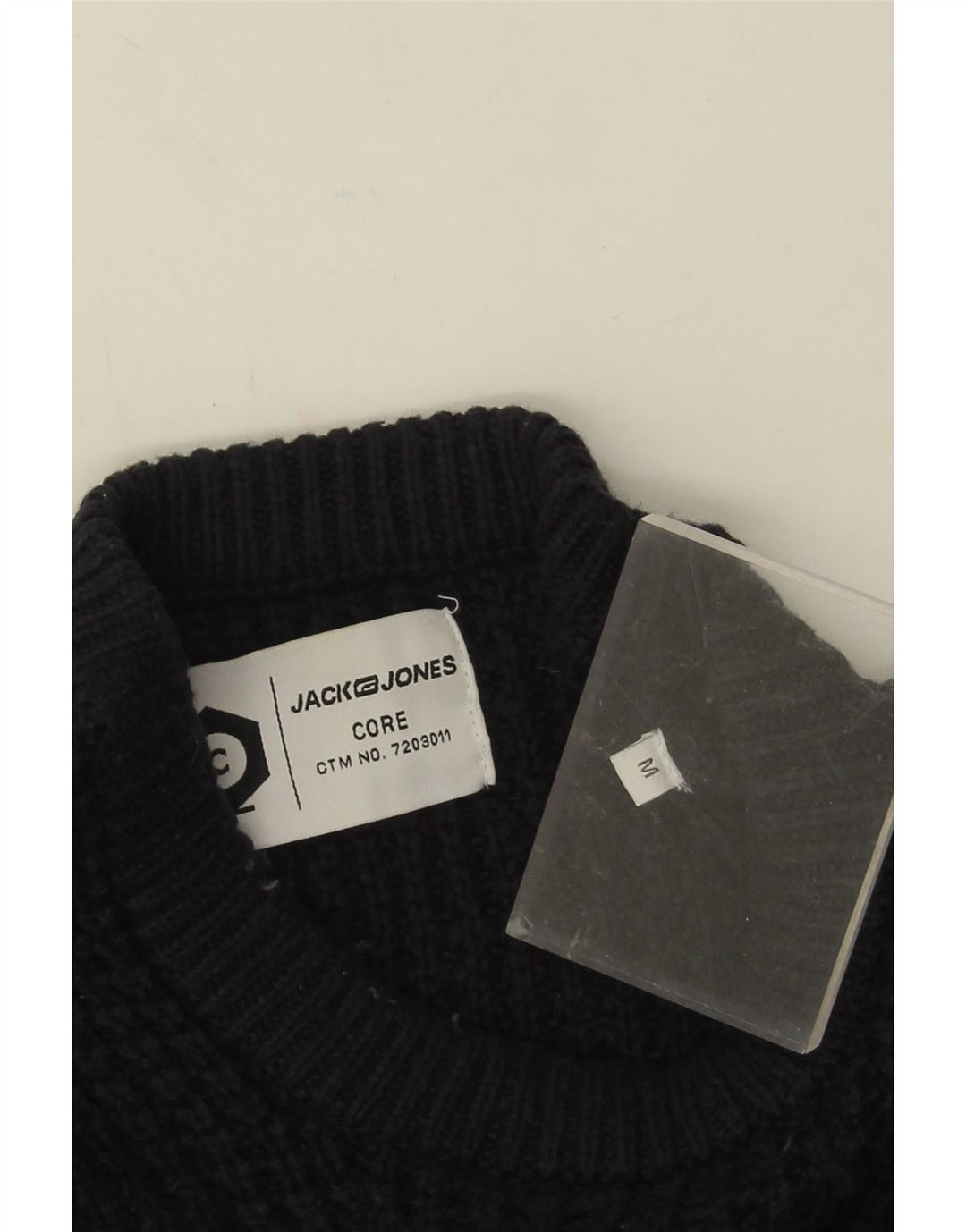 Jack & Jones Hombre Core Crew Neck Jumper Sweater Medium Azul Marino Algodón