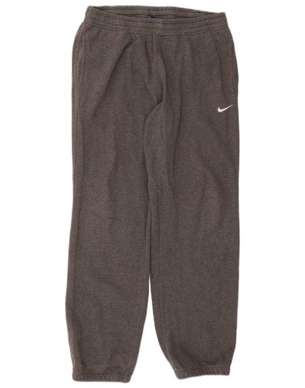 Nike Mens Tracksuit Trousers Joggers Medium Grey Cotton
