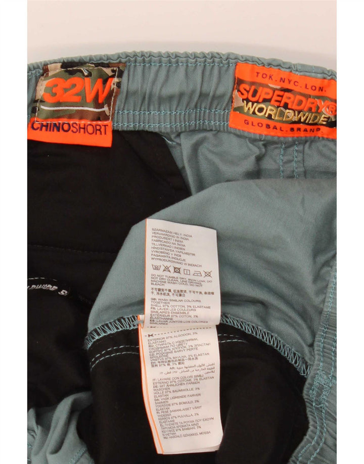 Superdry Pantalón Chino Chino W32 De Algodón Verde Medio Para Hombre