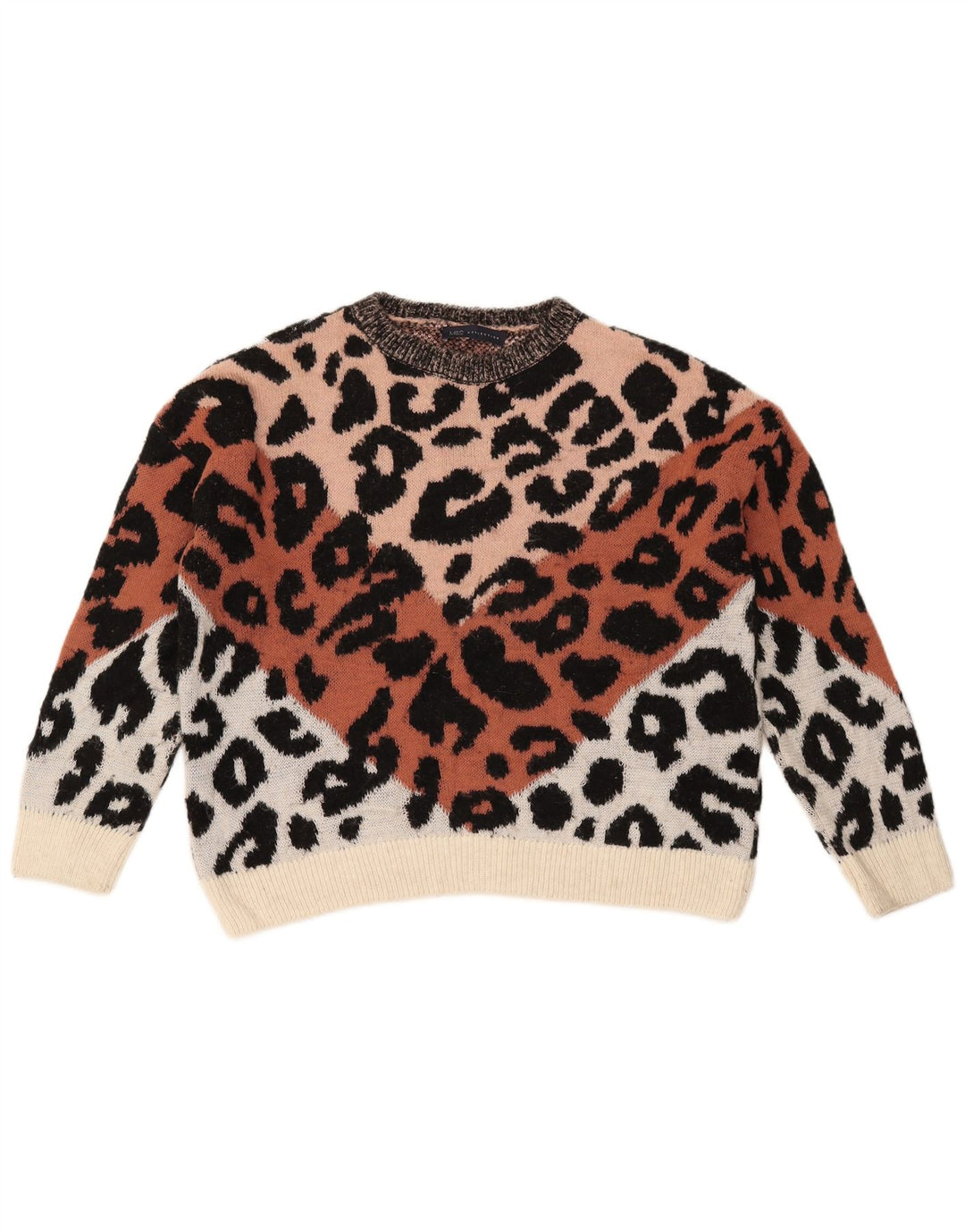 Marks & Spencer Suéter Corto con Cuello Barco para Mujer UK 40 Medium Multicolor