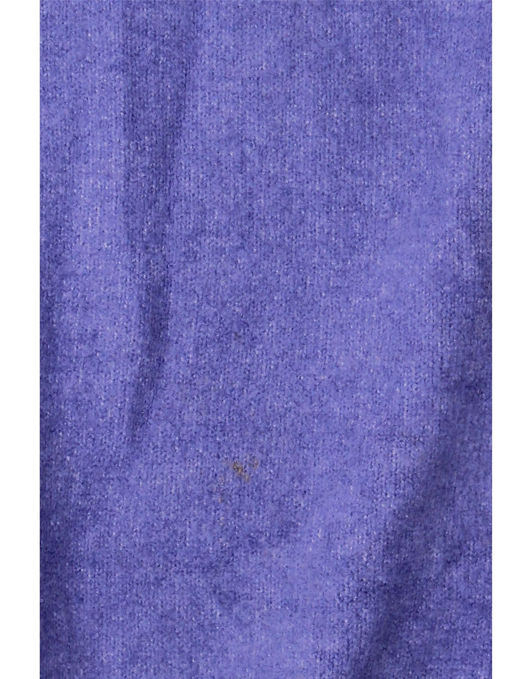Zara Mujer Jersey De Cuello Alto De Gran Tamaño UK 44 Acrílico Azul Medio