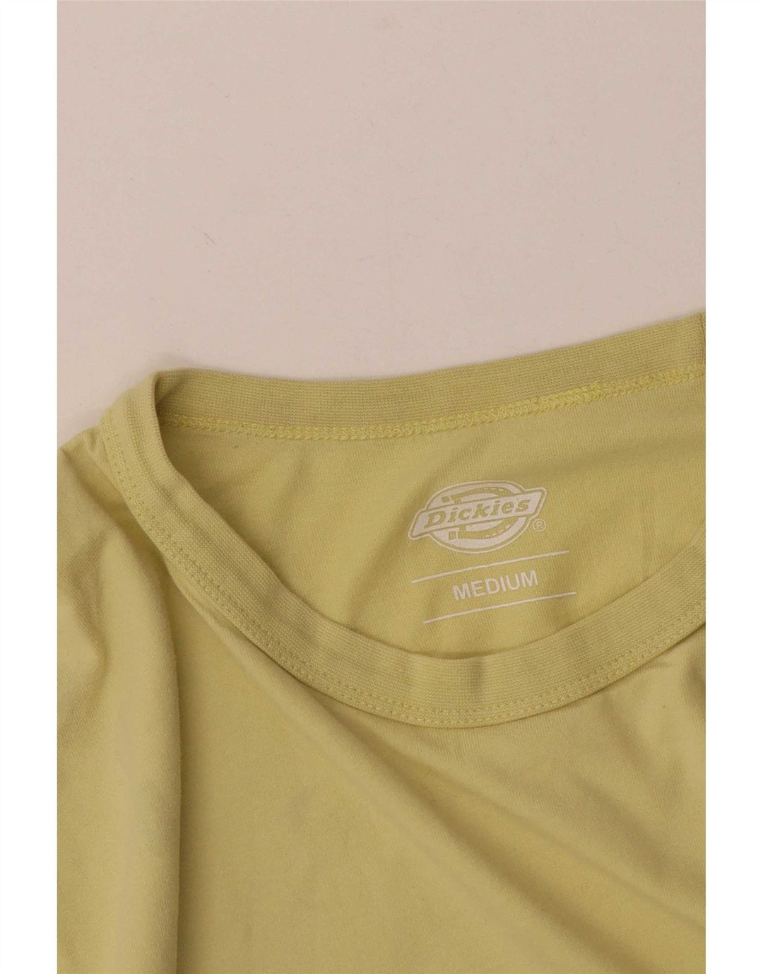 Dickies Hombre Camiseta Gráfica Top Medium Amarillo