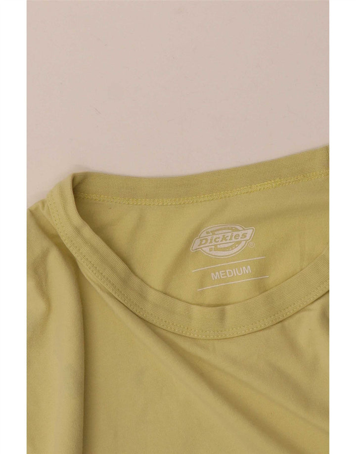 Dickies Hombre Camiseta Gráfica Top Medium Amarillo