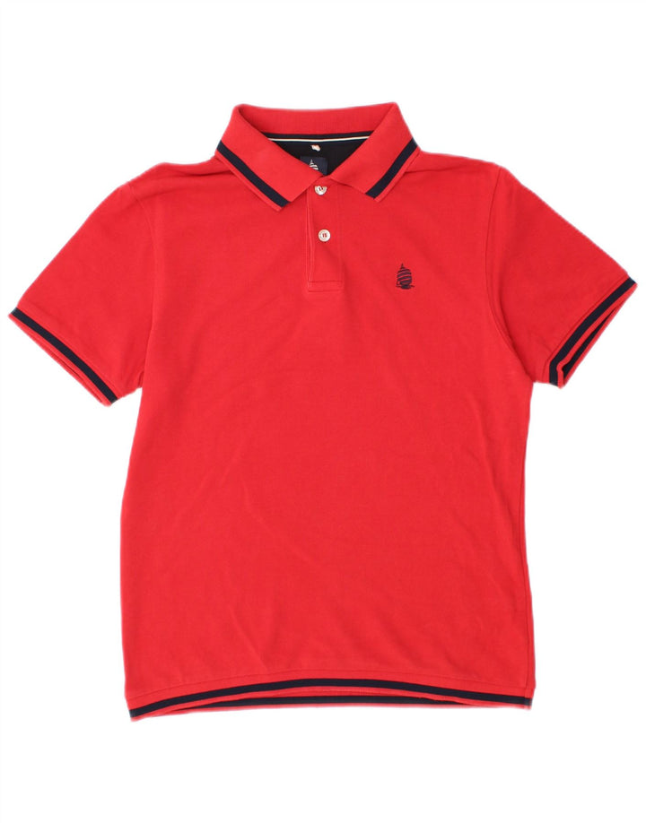 MARINA YACHTING Polo Hombre Slim Fit Algodón Rojo Medio