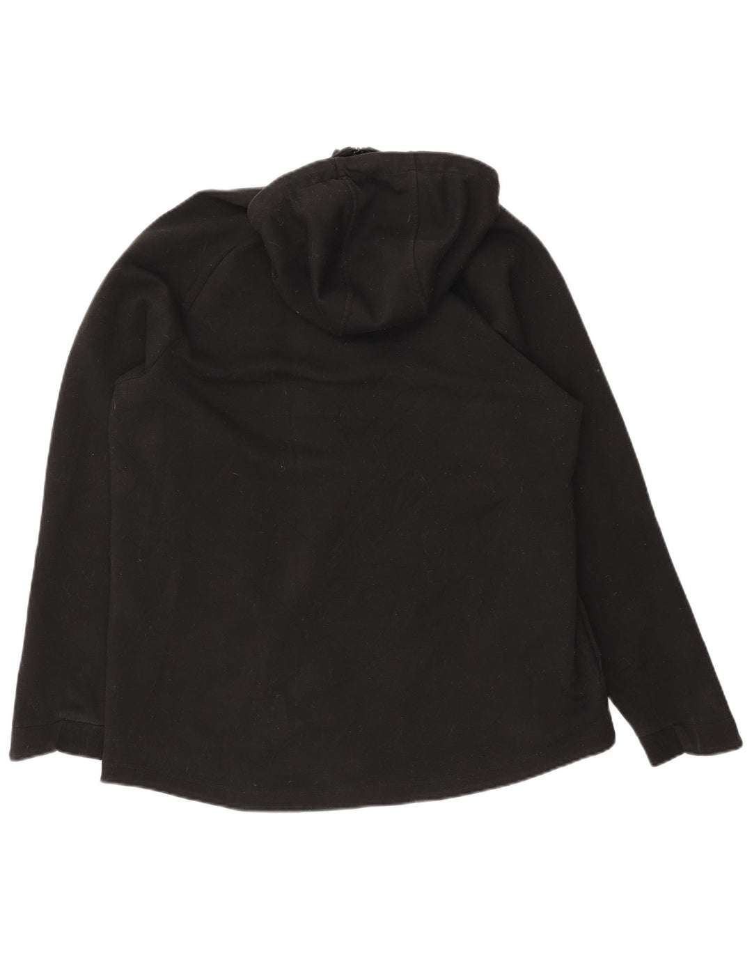 RUSSELL ATHLETIC Sudadera con capucha y cremallera para hombre UK 42/44 Grande Poliéster negro