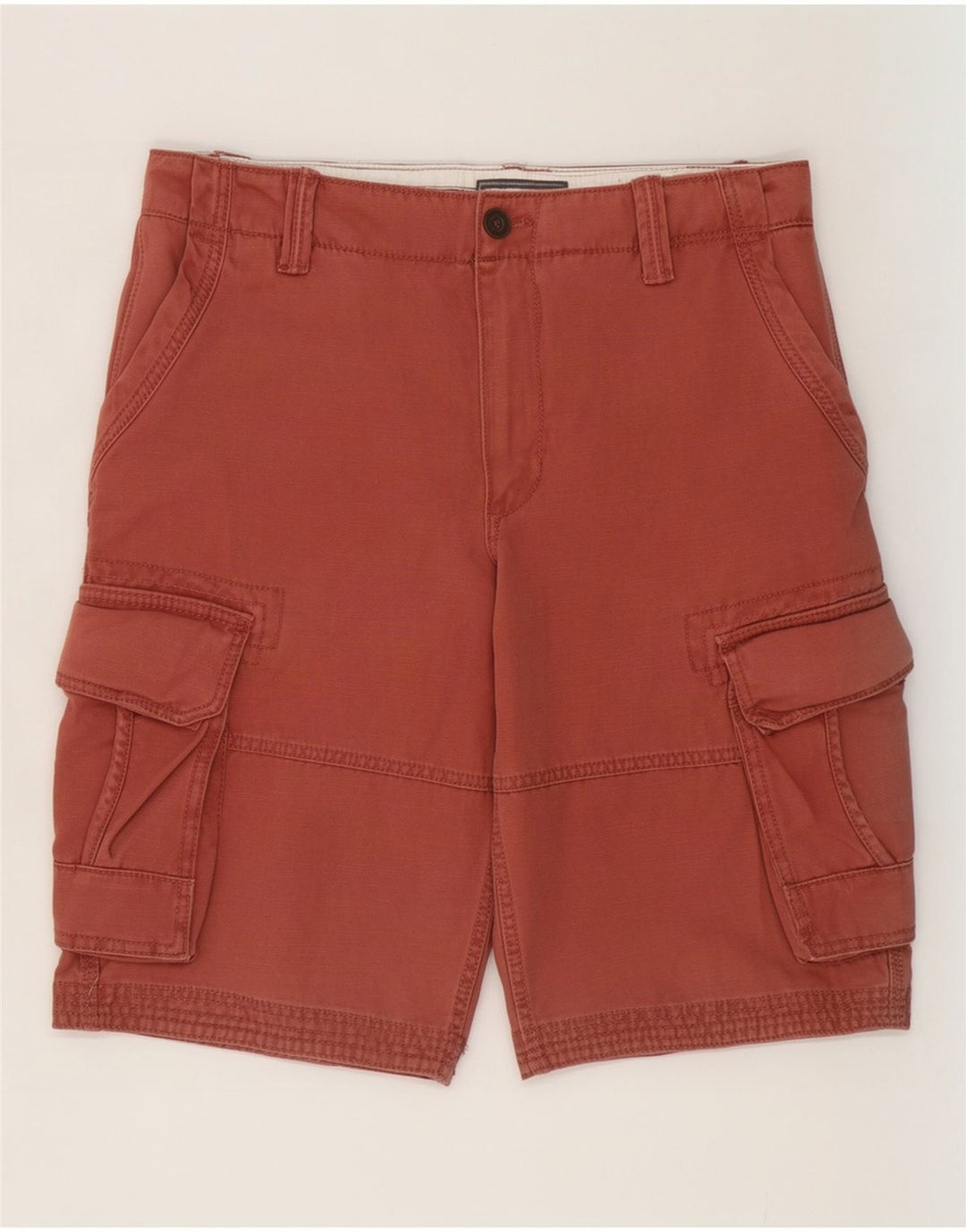 Pantalones cortos tipo cargo para hombre Fat Face W36 Algodón rojo grande