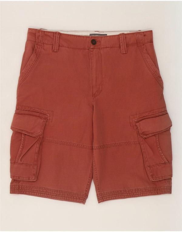 Pantalones cortos tipo cargo para hombre Fat Face W36 Algodón rojo grande