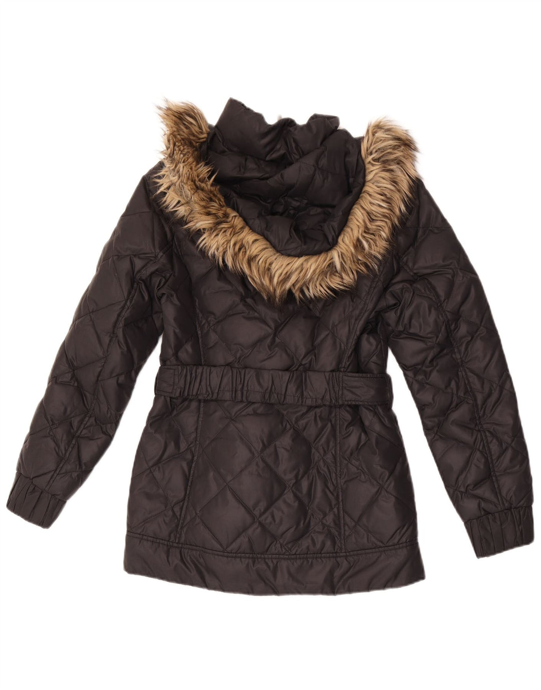 ESPRIT Chaqueta acolchada con capucha para mujer UK 10 Small Black
