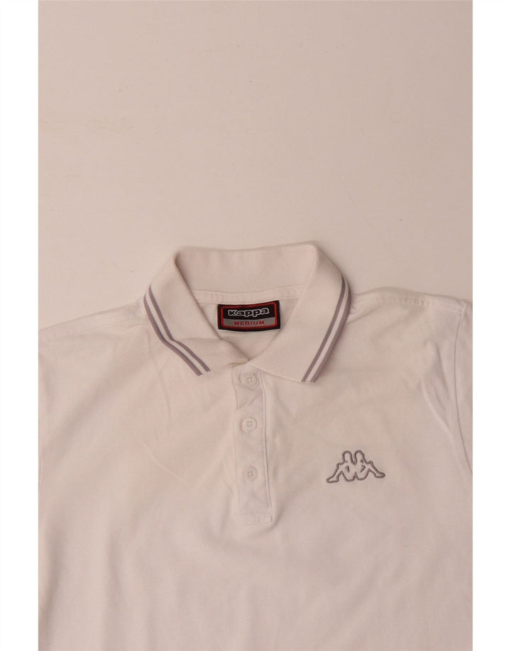 KAPPA Polo Hombre Algodón Blanco Mediano