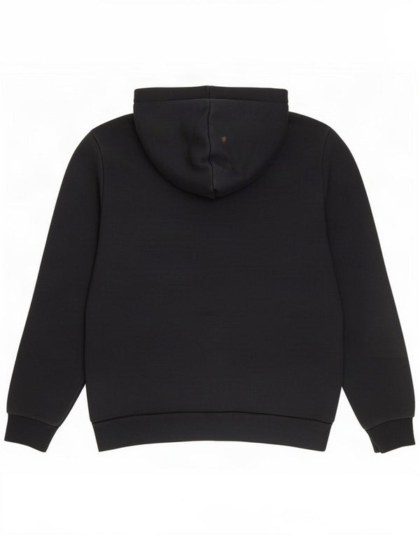 Puma Mujer Gráfico Oversize Sudadera con capucha Jumper UK 10 Pequeño Algodón Negro