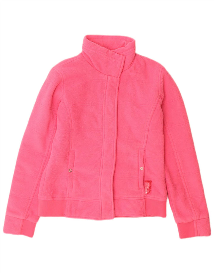 Champion Chaqueta Polar Mujer UK 12 Poliéster Rosa Mediano