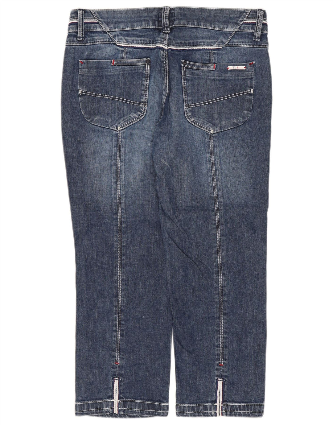 Vaqueros Capri Mujer Trussardi W26 L20 Algodón Azul