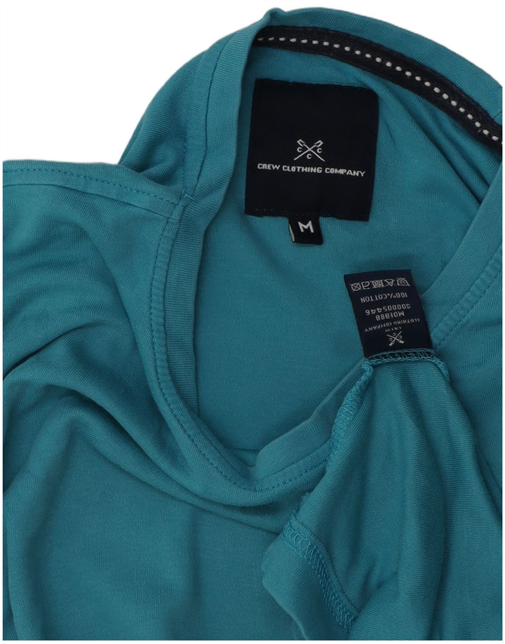 Crew Clothing Camiseta para hombre Top Algodón azul medio